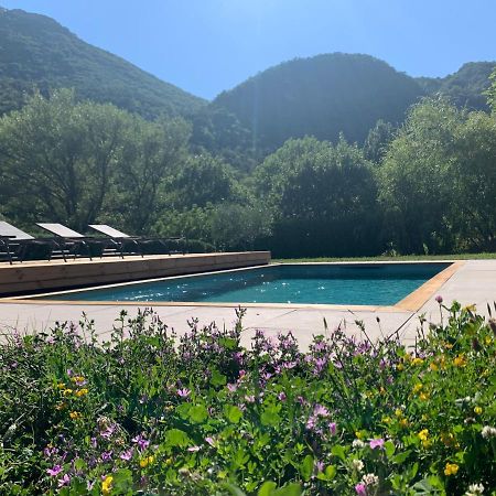 Estive Des Angelettes Piscine Chauffee Sauna Saint-Ferréol-Trente エクステリア 写真