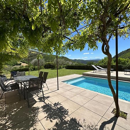 Estive Des Angelettes Piscine Chauffee Sauna Saint-Ferréol-Trente エクステリア 写真