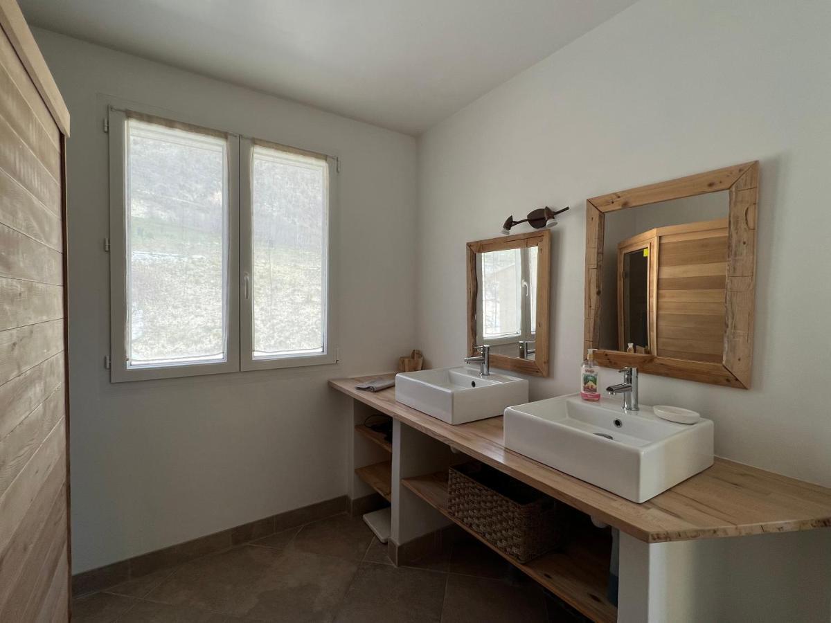 Estive Des Angelettes Piscine Chauffee Sauna Saint-Ferréol-Trente エクステリア 写真