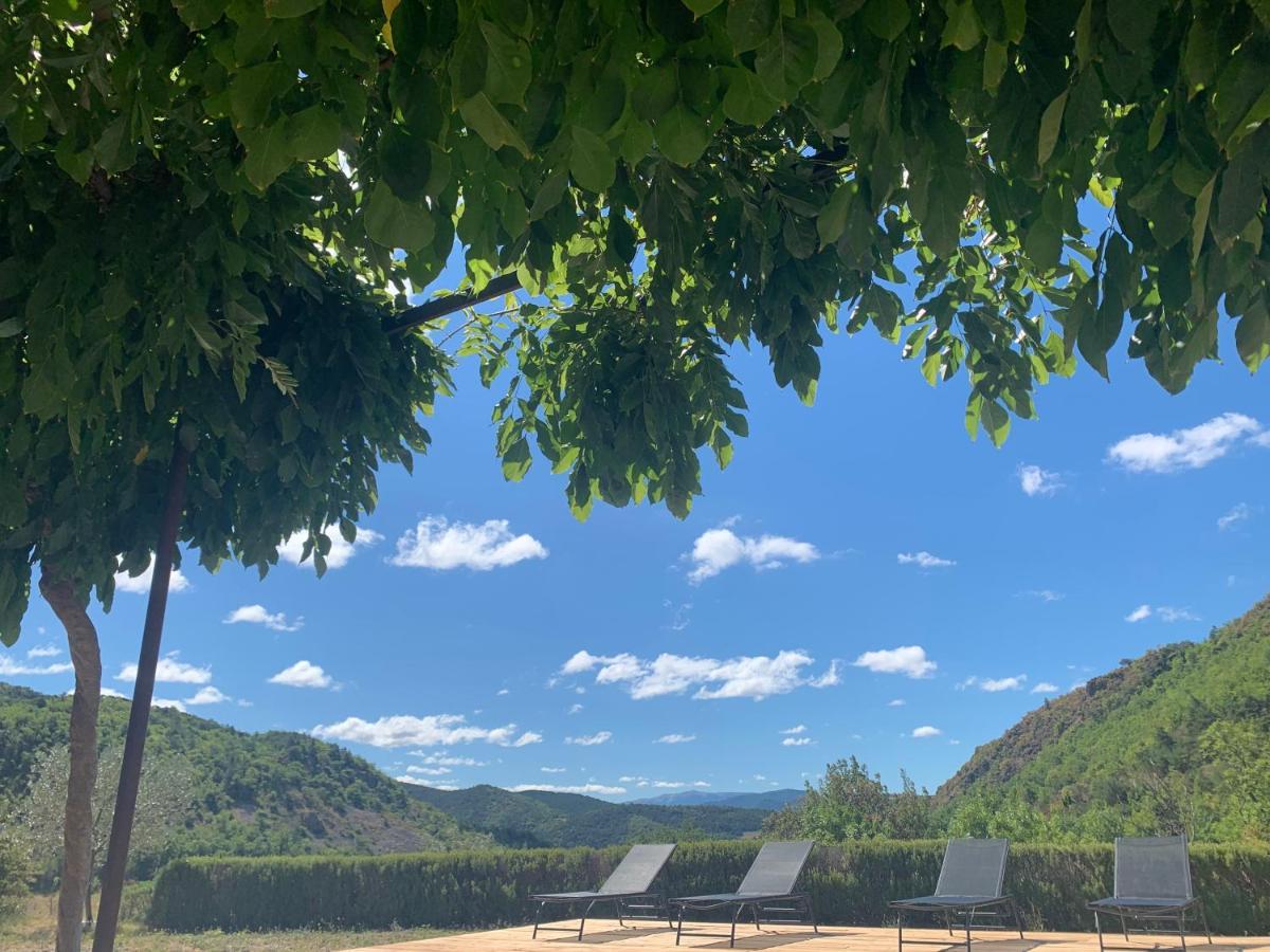 Estive Des Angelettes Piscine Chauffee Sauna Saint-Ferréol-Trente エクステリア 写真
